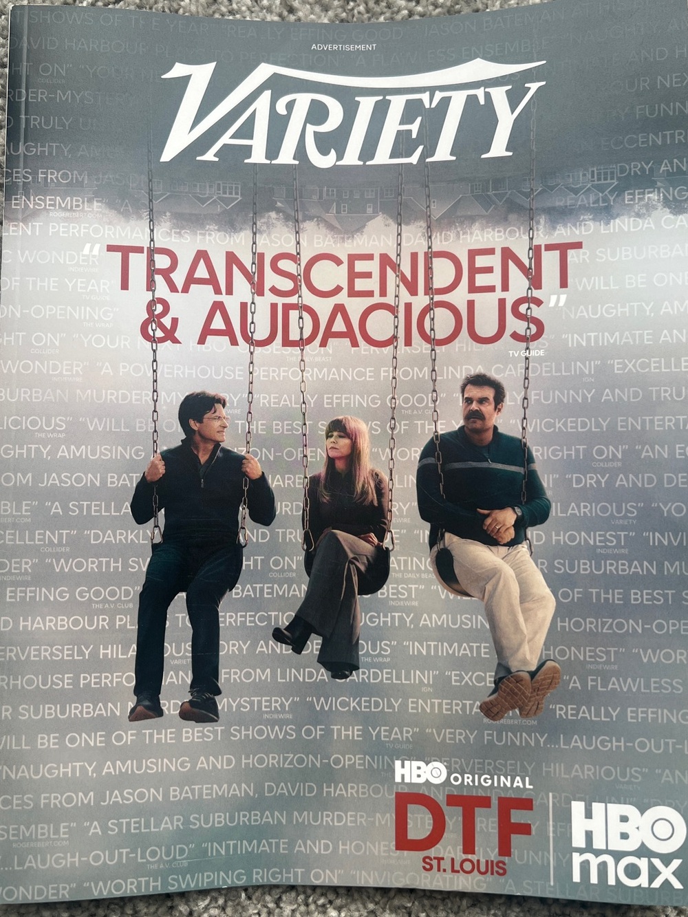 Variety Magazine June 2026 Ft. DTF St. Louis Poster + Diplomat Extra Edition